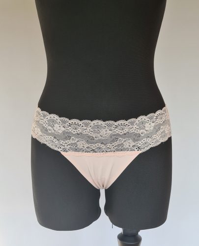 Csipkés lézervágott tanga, S-XL-ig