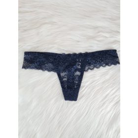 Kék színű csipkés tanga, S-XL-ig