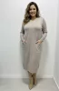 Violetta ruha, XL-3XL-ig