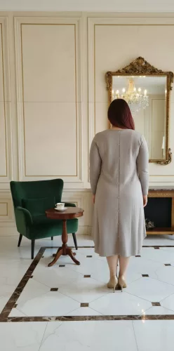 Violetta ruha, XL-3XL-ig