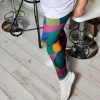 Smaragdzöld leggings, L-5XL-ig