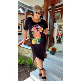 Coctail ruha, XL-5XL-ig