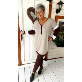 Leona tunika, L-4XL-ig
