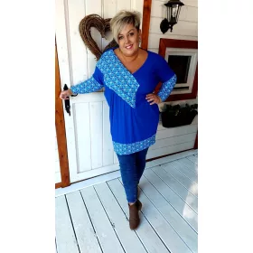Margó tunika, 2XL-5XL-ig