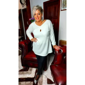 Nina tunika, L-6XL-ig