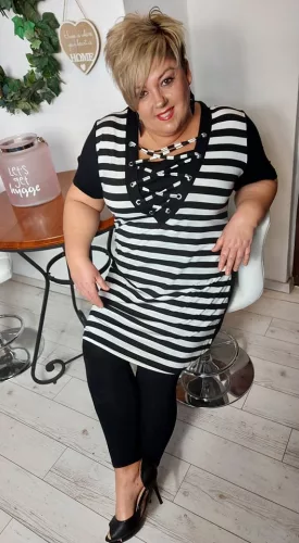 Molerouge ruha/tunika, 2XL-5XL-ig