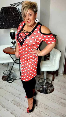 Molerouge ruha/tunika, 2XL-5XL-ig