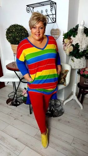 New York ruha/tunika, XL-5XL-ig
