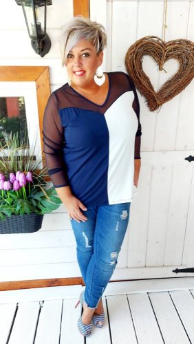 Izabella felső, XL-5XL-ig