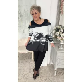 Gréta tunika, XL-5XL-ig