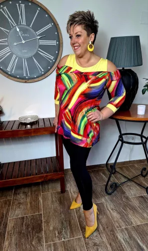 Gréta tunika, XL-5XL-ig