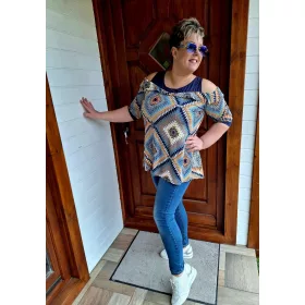 Gréta tunika, XL-5XL-ig