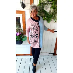 Young tunika/pulóver, L-6XL-ig