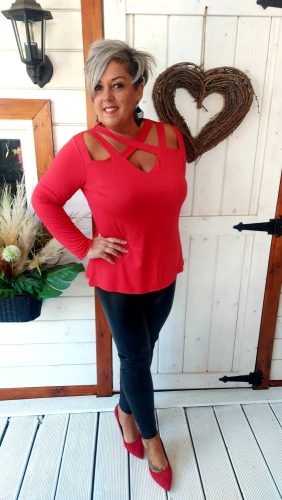 Roxan felső, XL-5XL-ig