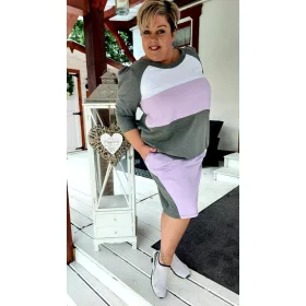 Sasa felső-szoknya, XL-5XL-ig