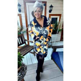 Army kardigán, L-6XL méretig