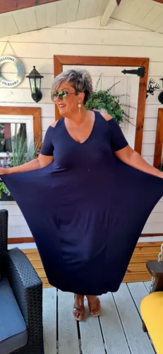 Nóri maxi ruha, XL-5XL-ig