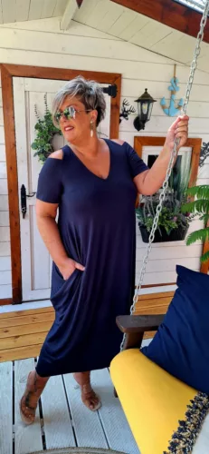 Nóri maxi ruha, XL-5XL-ig