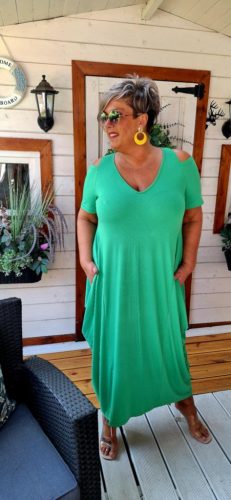 Nóri maxi ruha, XL-5XL-ig