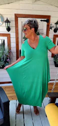 Nóri maxi ruha, XL-5XL-ig
