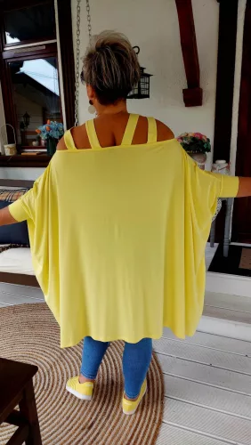 Szandra tunika, egyméretes, XL-4XL-ig