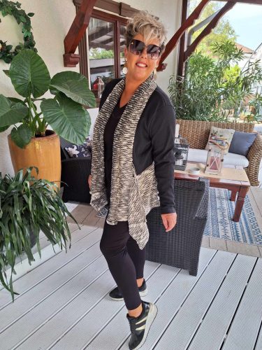 Amanda kardigán, XL-5XL-ig