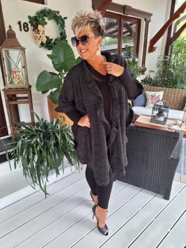 Amanda poncsó, egyméretes, XL-6XL-ig