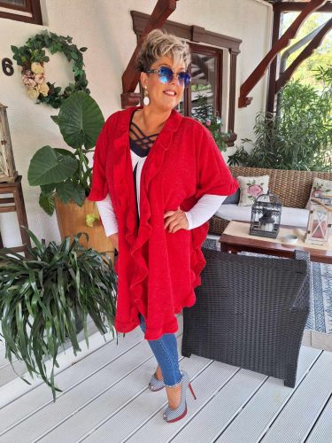 Amanda poncsó, egyméretes, XL-6XL-ig