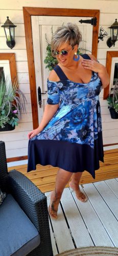 Dália ruha, XL-5XL-ig