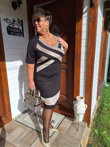 Hortenzia ruha, XL-5XL-ig