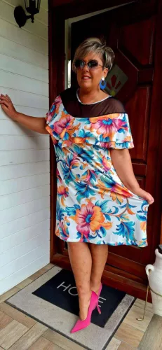 Dolly  ruha, L-4XL-ig