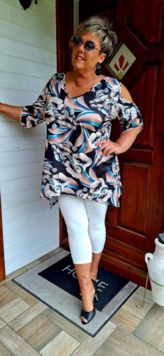 Annaróza tunika, XL-5XL-ig
