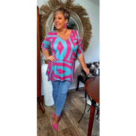 Annaróza tunika, XL-5XL-ig