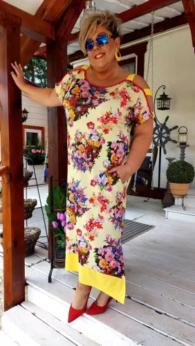 Zoé ruha, XL-4XL-ig