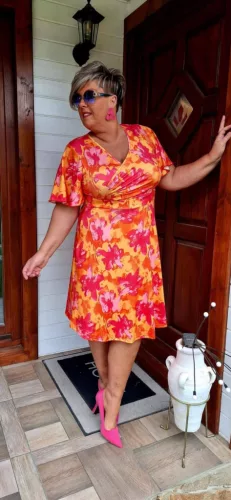 Dézi ruha, L-4XL-ig