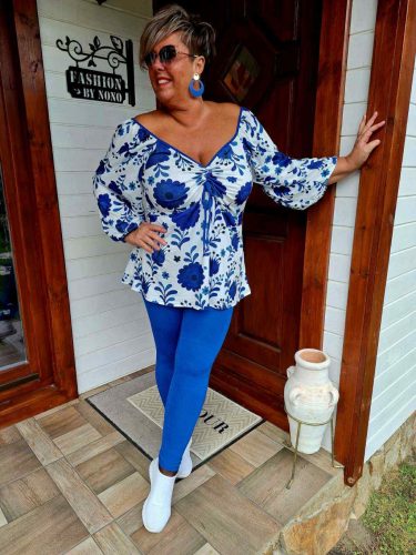 Tekla tunika, L-4XL-ig