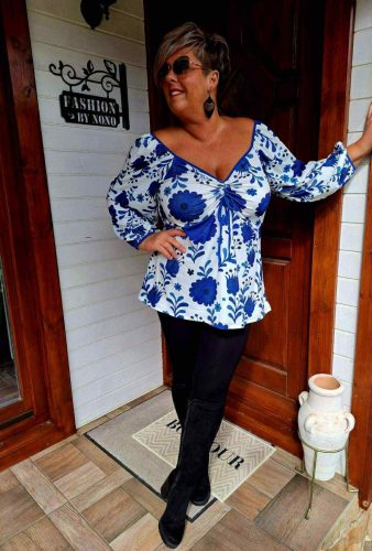 Tekla tunika, L-4XL-ig