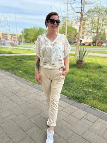 Lili felső, S-2XL-IG