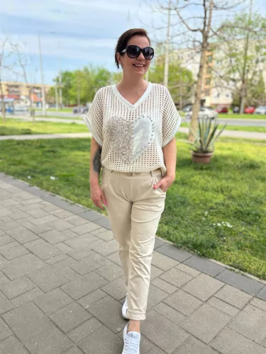 Lili felső, S-2XL-IG