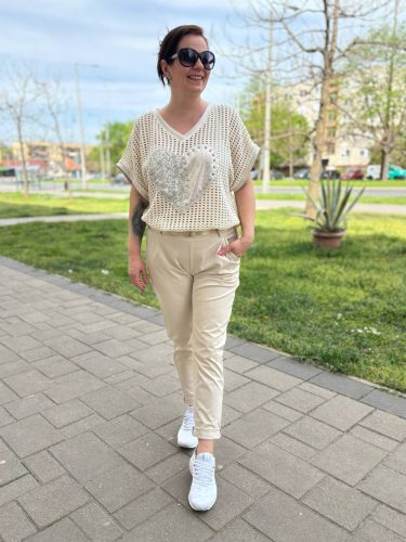 Lili felső, S-2XL-IG