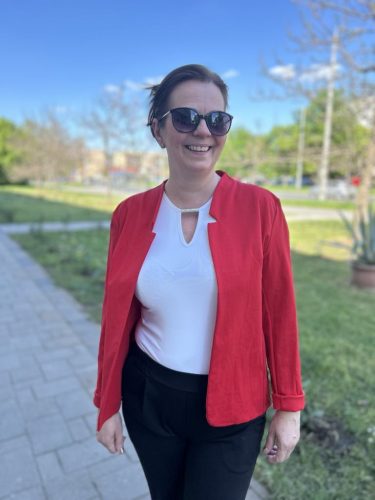 Serafina plus size blézer,- XL-3XL-ig