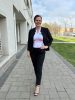 Serafina plus size blézer,- XL-3XL-ig