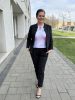 Serafina plus size blézer,- XL-3XL-ig