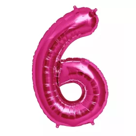 Óriás fólia lufi, 6-os