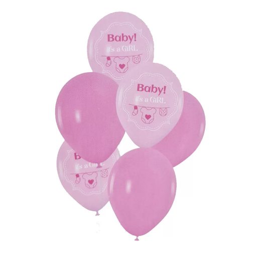 Baby it's a Girl, 30 cm-es latex lufi