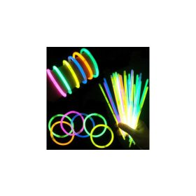 Foszforeszkálós karkötő, 3 darabos
