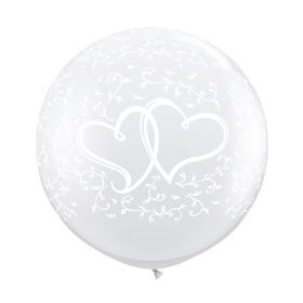 Nyomott mintás lufi , 30 cm-es