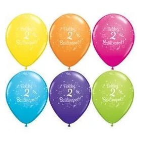 Nyomott mintás lufi , 30 cm-es