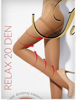 Vanda kompressziós harisnya, 20 DEN, 2XL-4XL-ig