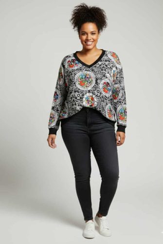 Evita felső, 2XL-5XL-ig